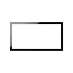 Simon 100 W100-10000620x-138 Ramka matrix 2-krotna; czarny