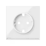 Simon 100 W100-10002041x-130 Pokrywa iO gniazda z uziemieniem Schuko; biały