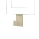 Simon 55 WMDL-TRLWXXX-144 Wieszak pojedynczy - pasuje do ramek Line; Szampański mat