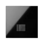 Simon 100 W100-10020106x-138 Panel 1-krotny: 1 gniazdo RJ45; czarny