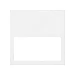 Simon 100 W100-10001610x-230 Ramka minimal 1-krotna; biały mat