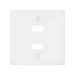 Simon 100 W100-10001090x-230 Pokrywa do gniazda USB podwójnego; biały mat