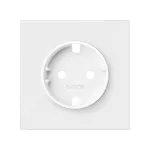 Simon 100 W100-10000041x-230 Pokrywa do gniazda schuko; biały mat
