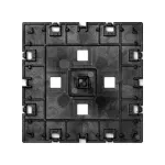 Simon 100 W100-10001910x-039 Podstawa do łacznika na baterie 1-krotna z taśmą klejącą; biały