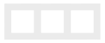 Simon 55 WMDZ-01103x-0114 Ramka 3-krotna LINE; Jasnoszary mat