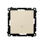 Simon 55 WMDL-0103xx-144 Łącznik schodowy (moduł) 10 AX, 250 V~, szybkozłącza; Szampański mat