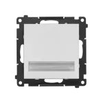 Simon 55 WMTO-S5K14xx-1-114 Oprawa oświetleniowa LED 14 V (0,56 W). Barwa zimna biała 5700K; Jasnoszary mat !Wymagany zasilacz 14V