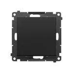 Simon 55 GO WMDS-TEW1W-149 Sterownik pojedynczy oświetleniowy z wbudowanym pomiarem energii, sterowany smartfonem [Wi-Fi] - SWITCH; 1x16 A, 230 V, (moduł); Czarny mat