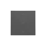 Simon 55 WMDL-K0x4xx-116 Klawisz pojedynczy do łącznika i przycisku roletowego: SZW1KM, SZP1KM; Grafitowy mat