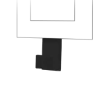 Simon 55 WMDL-TRLWXXX-149 Wieszak pojedynczy - pasuje do ramek Line; Czarny mat