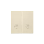 Simon 55 WMDL-K015Lx-144 Klawisz podwójny z oczkami do: SW5L2M, SW6/2L2M, SW7/2L2M; Szampański mat