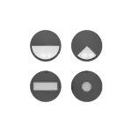 Simon 55 WMDL-PCRXXX-116 Przesłonki do czujnika ruchu TECR1.01/..; Grafitowy mat