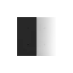 Simon 55 WMDL-K121XX-149 Klawisz połówkowy personalizowany z możliwością nadruku piktogramów; Czarny mat