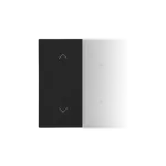 Simon 55 WMDL-K1225x-149 Klawisz połówkowy z piktogramem pojedynczej rolety do produktów; Czarny mat