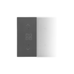 Simon 55 WMDL-K1226X-116 Klawisz połówkowy z piktogramem grupy rolet do produktów elektronicznych; Grafitowy mat