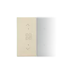 Simon 55 WMDL-K1226X-144 Klawisz połówkowy z piktogramem grupy rolet do produktów elektronicznych; Szampański mat