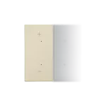 Simon 55 WMDL-K1227X-144 Klawisz połówkowy lewostronny z piktogramem „+/-” do produktów elektronicznych; Szampański mat