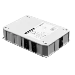 Simon 480 TS48-49115000-039 Jednoobwodowa skrzynka rozdzielcza: 1 wejście gniazdo Wieland GST18i z 5 wyjściami gniazda Wieland GST18i