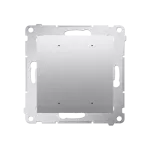 Simon 54 GO WMDC-010MXP-043 Sterownik pojedynczy oświetleniowy z wbudowanym pomiarem energii, sterowany smartfonem [Wi-Fi] - SWITCH; 1x16 A, 230 V, (moduł); srebrny mat