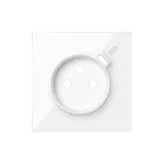 Simon 100 W100-10000169X-130 Pokrywa do gniazda z zintegrowaną ładowarką 1xUSB C; biały
