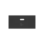 Simon 100 W100-10001197X-238 Pokrywa ładowarki USB C dla ref.10000382-039; czarny mat