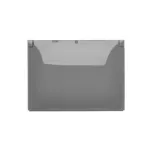 Simon Aquaclick WA-ACGZ2xx-xx-18xx Gniazdo wtyczkowe natynkowe, podwójne kompaktowe z uziemieniem, klapka w kolorze pokrywy, IP44, Σ16A, 250V~, zaciski śrubowe; ciemnoszary