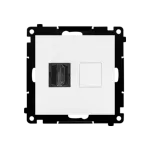 Simon 55 WMDA-P95XX8-111 Gniazdo HDMI 2.1 (moduł); Biały mat
