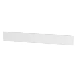 EMC2-FS-800/1-W Cześć frontowa cokołu wys. x szer.=100x800mm w kolorze białym (RAL 9016), przeznaczona do obudów serii EMC2
