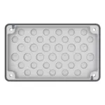 F3A-2K-M20/16 Flansza z otworami 20x16-20mm IP66
