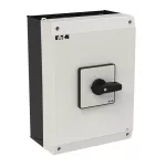 P3-80/I5/HI11 Rozłącznik ZAŁ-WYŁ, 3 bieg.+1NO+1NC, 80A, w obudowie IP65, pokrętło czarne bez możliwości blokady