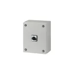 P3-80/SE3/N Rozłącznik ZAŁ-WYŁ, 3 bieg.+N, 80A, w obudowie ze stali, pokrętło czarne bez możliwości blokady