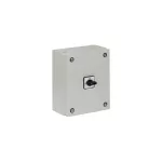 P3-80/SE3/N Rozłącznik ZAŁ-WYŁ, 3 bieg.+N, 80A, w obudowie ze stali, pokrętło czarne bez możliwości blokady