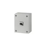 P3-80/SE3/N Rozłącznik ZAŁ-WYŁ, 3 bieg.+N, 80A, w obudowie ze stali, pokrętło czarne bez możliwości blokady