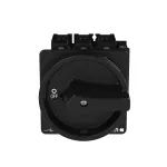 P3-80/V/SVB-SW/HI11 Rozłącznik główny, 3 bieg.+1NO+1NC, 80A, montaż rozłączny, pokrętło czarne z blokadą na kłódkę