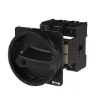 P3-80/V/SVB-SW Rozłącznik główny, 3 bieg., 80A, montaż rozłączny, pokrętło czarne z blokadą na kłódkę