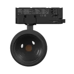 PAVA POINT NA SZYNOPRZEWÓD 3F 6-20W 230V WW 8-45ST IP20 RA90 82X160X222MM CZARNY 5LAT GW.