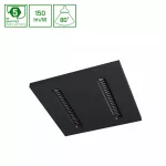 ALGINE DOPPIO PANEL 40W NW 230V 80ST IP20 600X600X35 CZARNY 5 LAT MESH