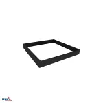 RAMKA MONTAŻOWA DO PANELU LED 60x60 CZARNA ECO WYS. 68MM
