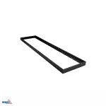 RAMKA MONTAŻOWA DO PANELU LED 120x30 CZARNA ECO WYS. 68MM