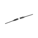 Simon 400 TS4-KR3310013-14 S400 Flash90 K45,meblowe gniazdo zasilające z uziemieniem (Schuko) z ładowarką USB-C 20W i plakietką RJ45 z mocowaniem Keystone;czarny