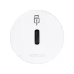Simon 400 TS4-3204303-030 S400 Flash30,meblowy port USB-C DATA ze stacją dokującą 1x HDMI + LAN + 3x USB-A;biały
