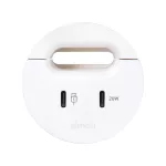 Simon 400 TS4-3134001-030 S400 Flash60,meblowy port USB-C DATA z przepustem kablowym oraz stacją dokującą 1x HDMI + LAN + 3x USB-A;biały