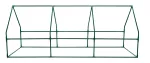 Szklarnia 240 x 90 x 90 cm, folia PE, metalowa konstrukcja