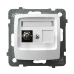 KARO Gniazdo ekwipotencjalne pojedyncze - kolor biały