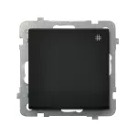 SONATA Łącznik krzyżowy - kolor czarny matowy