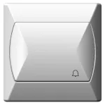 AKCENT Łącznik zwierny "dzwonek" - kolor biały