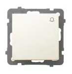 AS Łącznik zwierny "dzwonek" - kolor ecru