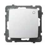 KARO Łącznik zwierny "dzwonek" - kolor biały