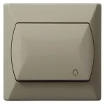 AKCENT Łącznik zwierny "światło" - kolor beżowy