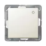 IMPRESJA Łącznik zwierny "światło" - kolor ecru